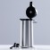 A thermos-giser 1.9 l, with a glass flask, retains heat 12 hours, with a pneumon pump