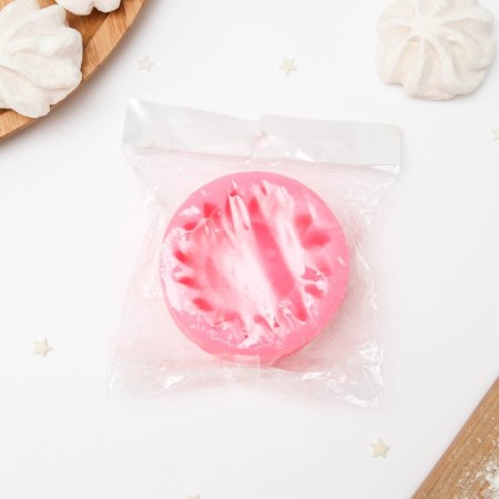 Mold "Sun", silicone, 6.7 × 3.2 cm, color mix-3