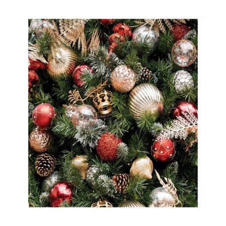Set of napkins for setting the table "Festive decoration", rectangular, size 32x46 cm, 4 pcs-2