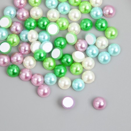 Pearls self-adhesive "assorted 2" d-0.7 cm set 10 grams-2