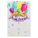 Topper for a cake with a wish "Happy Birthday", balls