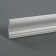 Ceiling skirting board 06013E, white 54x27x2000 mm