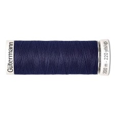 SEW-HALL thread for all materials, 200 m, 748277 (575 light-black)