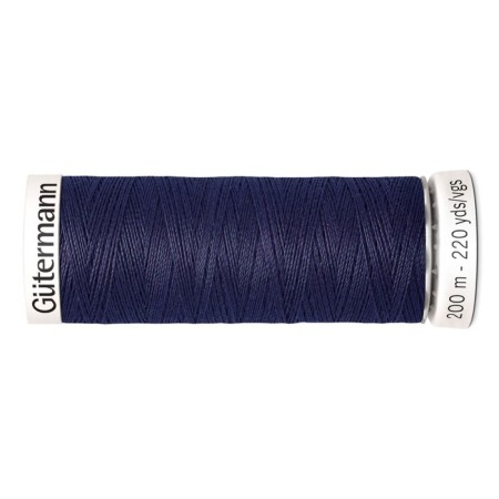 SEW-HALL thread for all materials, 200 m, 748277 (575 light-black)