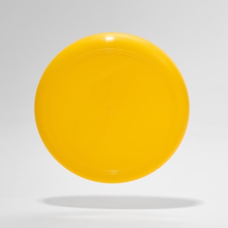 Flying saucer, d-23 cm, yellow-1