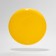 Flying saucer, d-23 cm, yellow