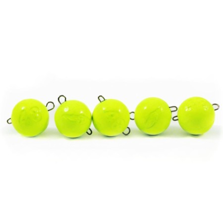 Cargo Cheburashka painted collapsible Yaman 5 pcs., 48 g, yellow-2