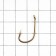 The hook Owner Amano Tenkara Weye Brown No. 6, 12 pcs.