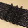 Lace elastic fabric, 185 mm × 2.7 ± 0.5 m, black color