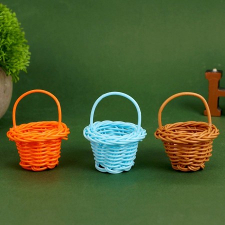 Puppet miniature "Basket", Mix colors