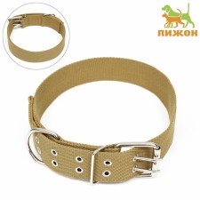 The tarpaulin collar single -layer, 84 x 4.5 cm, sand