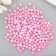 Beads for creativity plastic "Pink lace" set of 200 pcs d = 0.6 cm