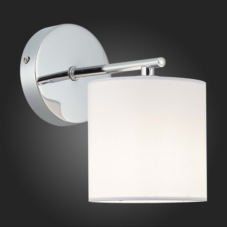 Wall lamp EVOLUCE. Sle300601-01. Essenza. 1x40 W, E14, 11x25 cm, color chromium-3