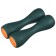 Dumbbell plastic onlytop, 2 pcs., 2 kg, dark green color