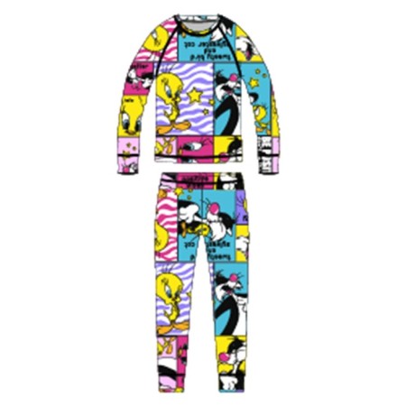 Thermal complex for girls: trousers, sweatshirt, height 116 cm-5