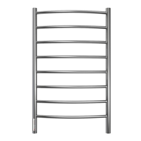 Terminus heated towel rail "Classic" P8, 500x850 mm, left, chrome