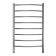 Terminus heated towel rail "Classic" P8, 500x850 mm, left, chrome