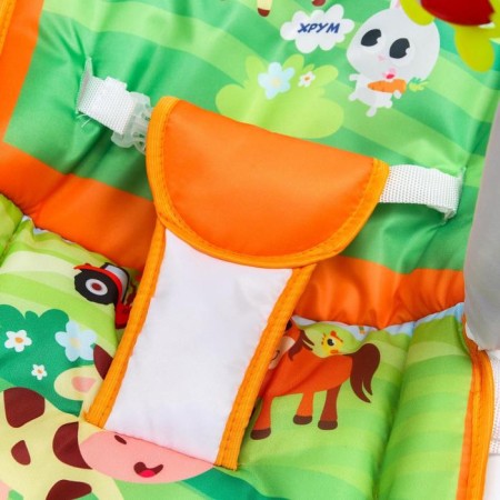 Swear-rocking chair for newborns "Pets", game arc, removable toys mix-2