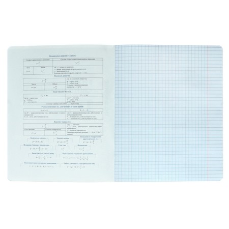 Notebook subject “phrases with character”, 48 sheets in the “physicist” cage, covered cardboard, selective twin-lak, UV-lak, OFSET block-2