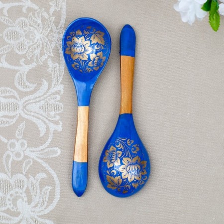 Spoon "Golden Kudrina", salad, 6 × 21 mix-3