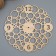 Harvesting for creativity "Circle from circles", with a substrate