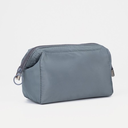 Lightning cosmetic bag, gray color