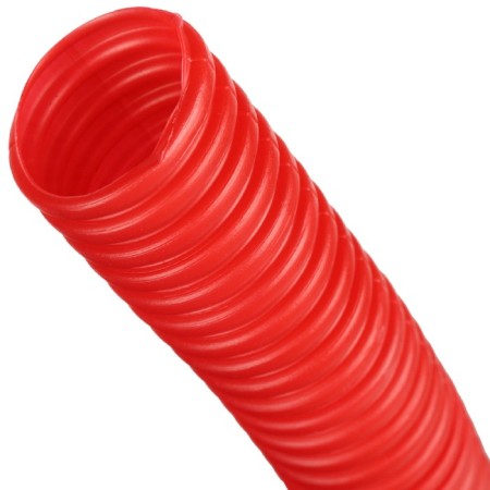 Corrugated pipe stout, d = 32, without a broach, a bay 50 m, red-2