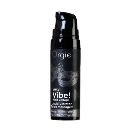 Orgie Sexy Vibe High Voltage massage gel, with increased vibration effect, 15 ml-4