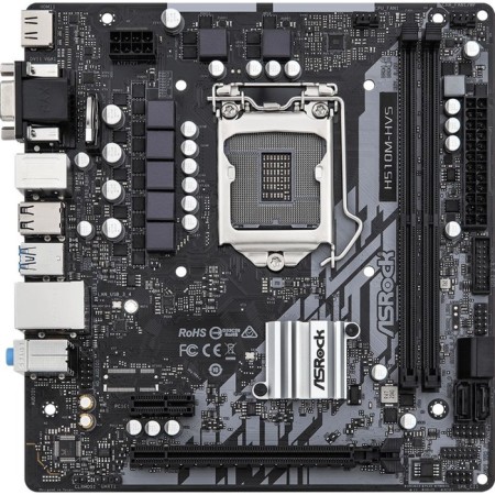Motherboard ASROCK H510M-HVS R2.0, LGA1200, H410, 2XDDR4, VGA, HDMI, MATX-1