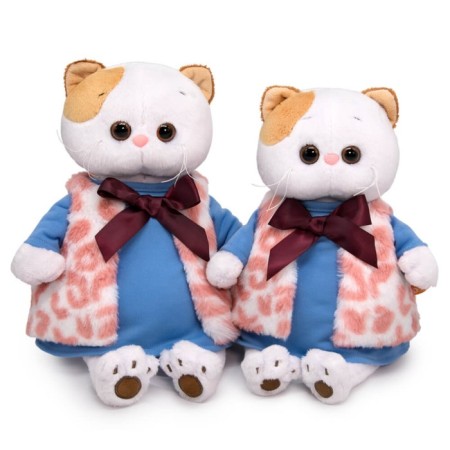 Soft toy "Lee in a fur vest", 27 cm-3
