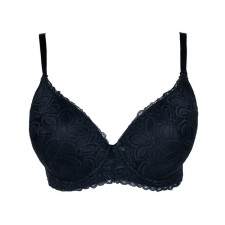 Women's bra, black color, size 110e