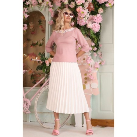 Female jumper, size 46, pink color-5