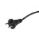 Excumber Uniel Standart, 3 sockets, 7 m, 10 a, 2500 watts, without salary, black