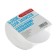 Block for records, on gluing, calligrata, 8x8x4 cm, 65 g/m2, 90%, spiral, white