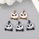 Decor for creativity Metal "Terrible Pumpkin" enamel mix 2.7x2 cm