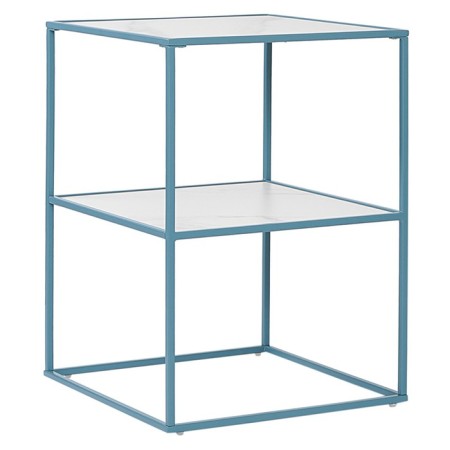 Class Mayen table, 380 × 380 × 520 mm, turquoise color