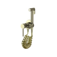 Смеситель для биде Bronze de Luxe SCANDI 701/1BR, с гигиеническим душем, латунь, бронза