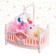 Set of game "Bunny" with a bed, with accessories, mix