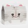 Box for sweets "cat", 10 x 18 x 14 cm