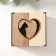 Combined box "Cat in heart" 10.5x10x7 cm
