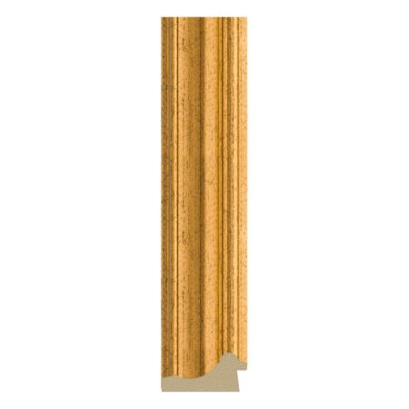 Mirror in the baguette frame, aged gold 67 mm, 52.6x52.6 cm-2