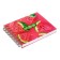 A6 sketchbook, 80 sheets on the crest on the short side of the "slices", solid cover, block 100 g/m²