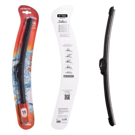 Winlter brush is frameless Airline, hook (9x3, 9x4 mm), 410 mm (16 ")