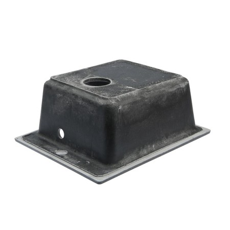 Kitchen carrier made of stone Marrbaxx Lindy Z8Q4, 425x500x195 mm, glossy, black-2