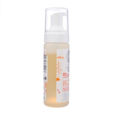 Organic children's foam for the bathing of babies Little Siberica, 160 ml-1