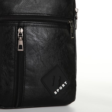 Male bag, black color-2