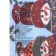 Paper Nev Line Fresco “Snowmen” 2 layers, 33x33, 20 pcs.