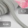 Gum is openwork, 10 mm, 10 ± 1 m, gray color