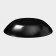 Deep plate Luminarc Cottage Black, 700 ml, D = 20 cm, glass, black