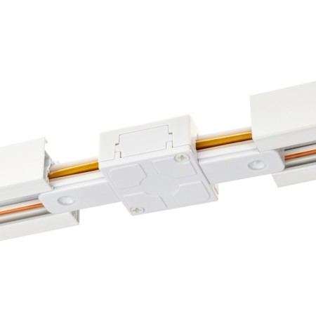 Connector Track-hide for the connecting tire pipeline straight hard artline plastic/copper Bel 59743 2 ritt-4